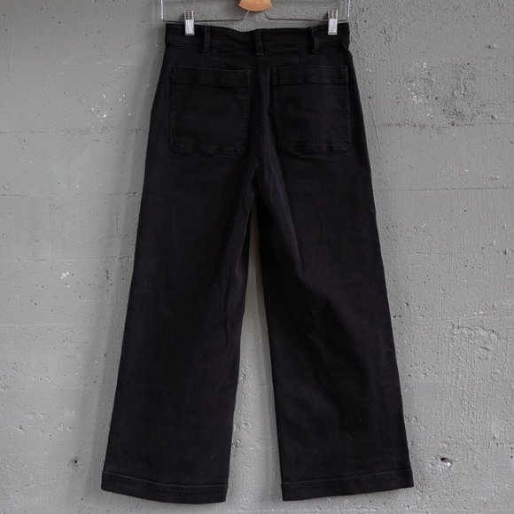 Everlane Black Wide Leg Pants - Picture 2 of 4